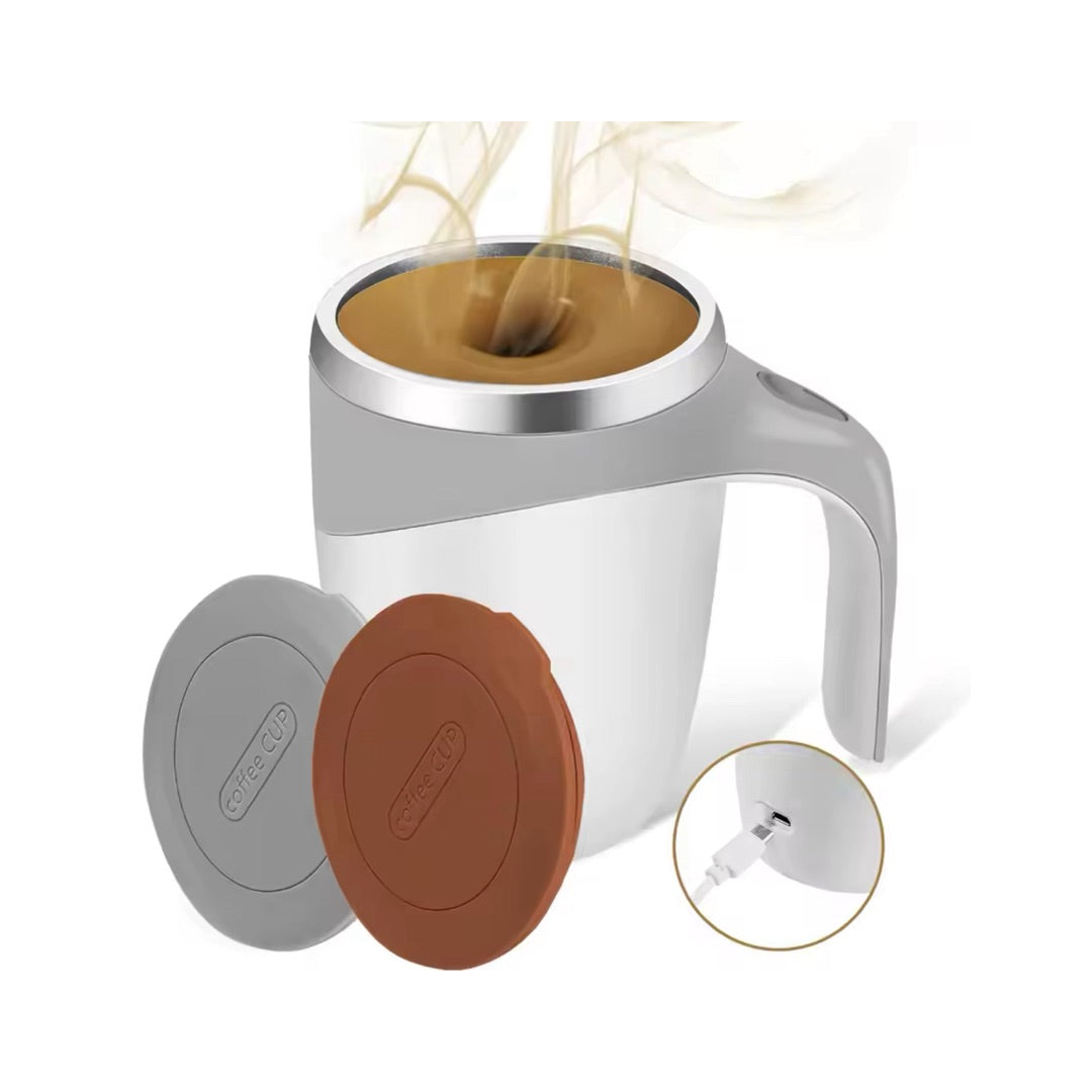Taza Mezcladora Magnetica Recargable